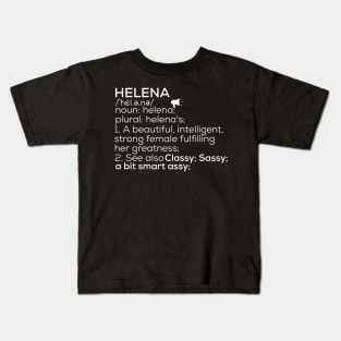 Helena Name Helena Definition Helena Female Name Helena Meaning Kids T-Shirt